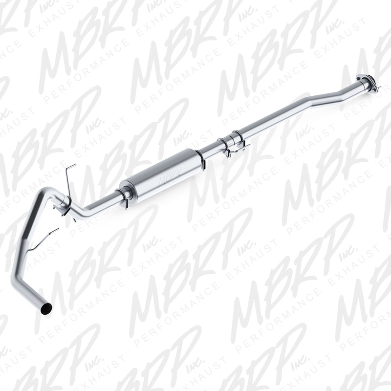 MBRP 2011-2014 Ford F150 V6 EcoBoost 3in Cat Back Single Side AL P Series Exhaust.
