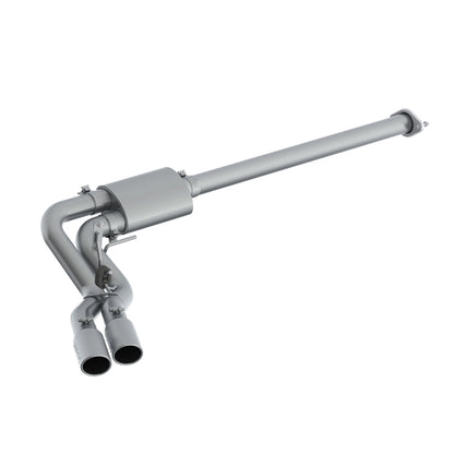 MBRP 15-16 Ford F-150 2.7L/3.5L/5.0L 3in Cat Back Single Side Pre-Axle Dual Exit T304.