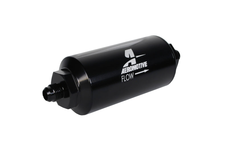 Aeromotive In-Line Filter - (AN-06 Male) 100 Micron Stainless Steel Element.