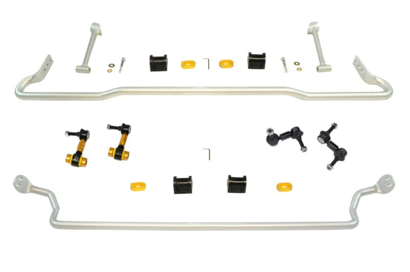 Whiteline 08-10 Subaru WRX Front And Rear Sway Bar Kit 22mm.