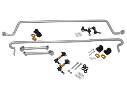 Whiteline 08-14 Subaru WRX / 11-14 WRX Front And Rear Sway Bar Kit.