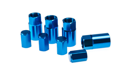 Wheel Mate Aluminum TPMS Valve Stem Cover - Blue Anodize.