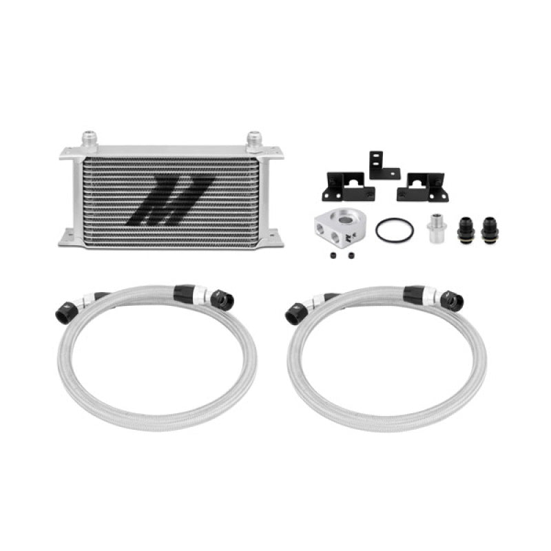 Mishimoto 07-11 Jeep Wrangler JK Oil Cooler Kit - Silver.