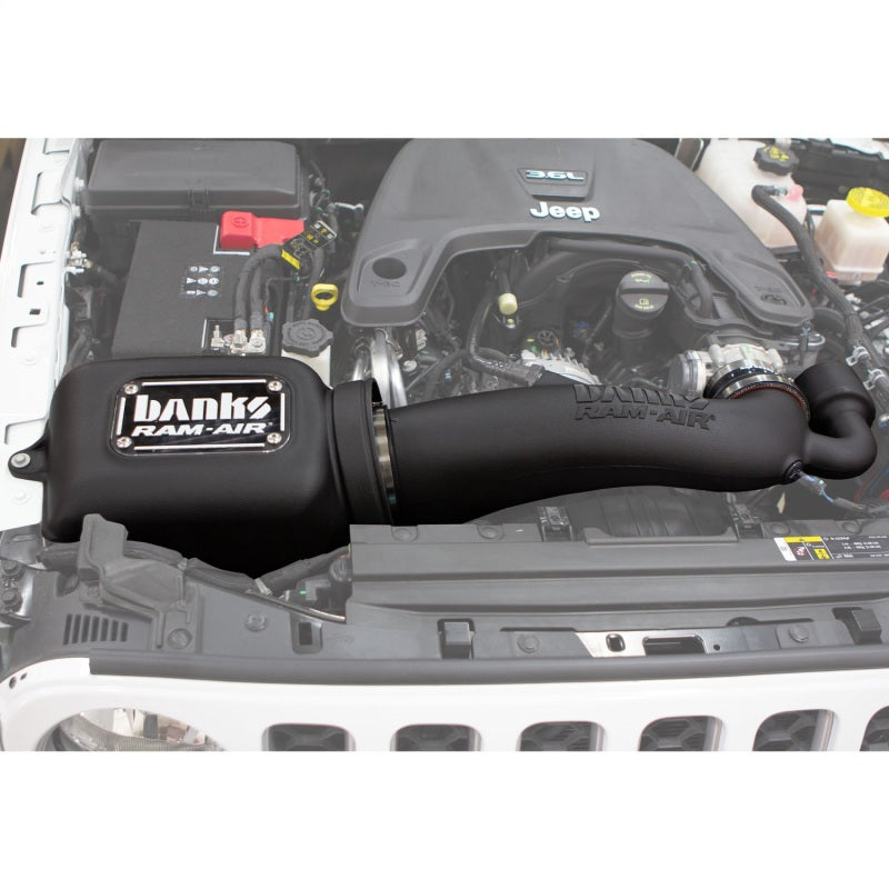 Banks Power 18-20 Jeep 3.6L Wrangler (JL) Ram-Air Intake System - Dry Filter.