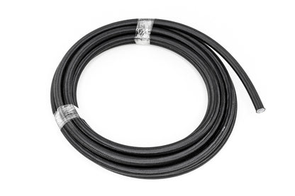 DeatschWerks 8AN Black Nylon Braided PTFE Hose 20 Feet.