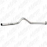 MBRP 07-10 Chevy/GMC 2500/3500 Duramax LMM 4in Filter Back Single Side T409 No Muffler.