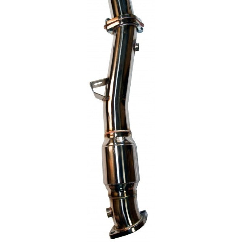 Turbo XS 02-07 WRX-STi / 04-08 Forester XT High Flow Catted Downpipe.