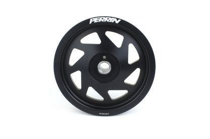 Perrin 18-22 Subaru Crosstrek / 19-22 Ascent Lightweight Crank Pulley (FA/FB Eng w/Small Hub) - Blk.