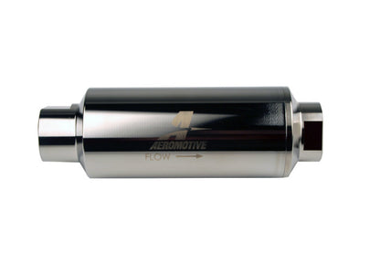 Aeromotive Pro-Series In-Line Fuel Filter - ORB-12 - 10 Micron Microglass Element.