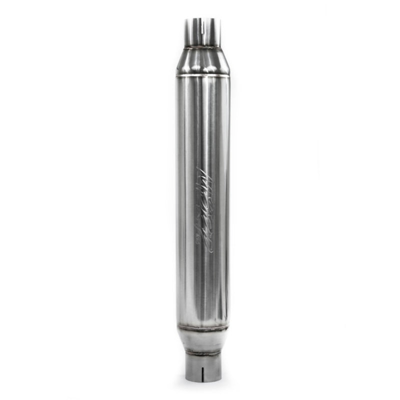 MBRP Universal Resonator 2.5in inlet/outlet 22in body 26in overall T304.