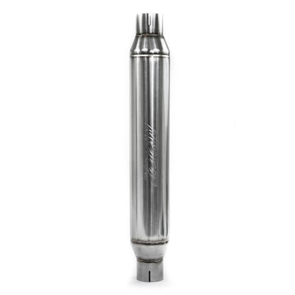 MBRP Universal Resonator 2.5in inlet/outlet 22in body 26in overall T304.