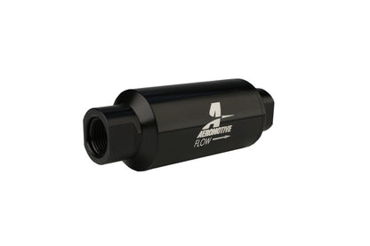 Aeromotive In-Line Filter - AN-10 - Black - 100 Micron.