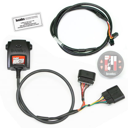 Banks Power Pedal Monster Throttle Sensitivity Booster for Use w/ Exst. iDash - 07.5-19 GM 2500/3500.