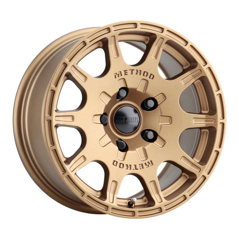 Method MR502 VT-SPEC 2 15x7 +15mm Offset 5x100 56.1mm CB Method Bronze Wheel.