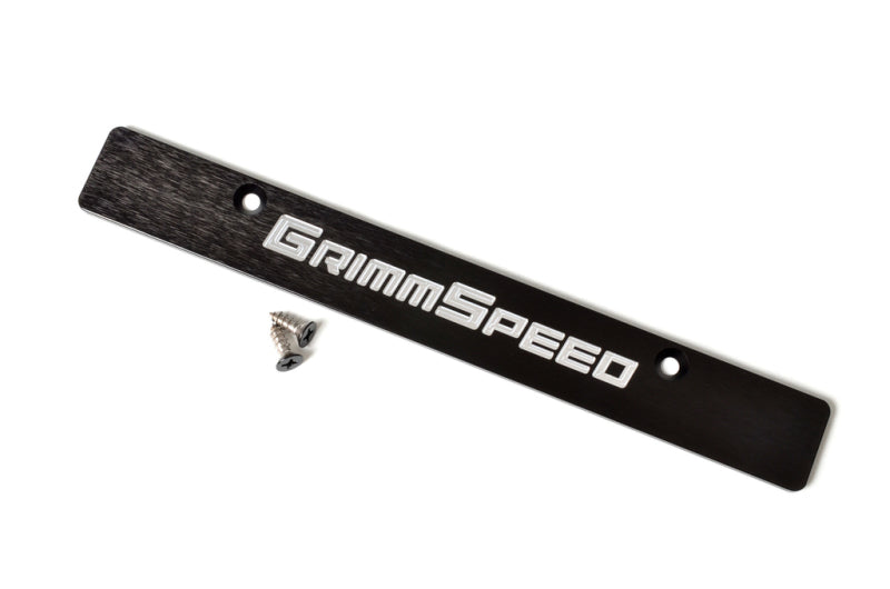 GrimmSpeed 06-14 Subaru Impreza/WRX/STi License Plate Delete Plate.