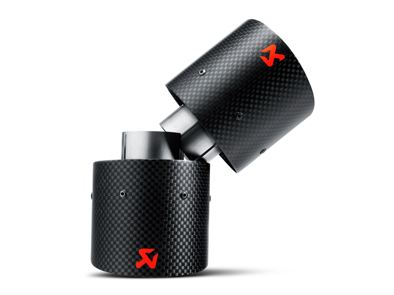 Akrapovic 07-14 MINI Cooper S (R56) / Cooper S Cabrio (R57) Tail Pipe Set (Carbon).