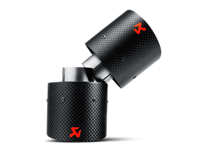 Akrapovic 07-14 MINI Cooper S (R56) / Cooper S Cabrio (R57) Tail Pipe Set (Carbon).