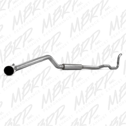 MBRP 88-93 Dodge 2500/3500 Cummins 4WD ONLY Turbo Back Single Side Exit Alum Exhaust System.