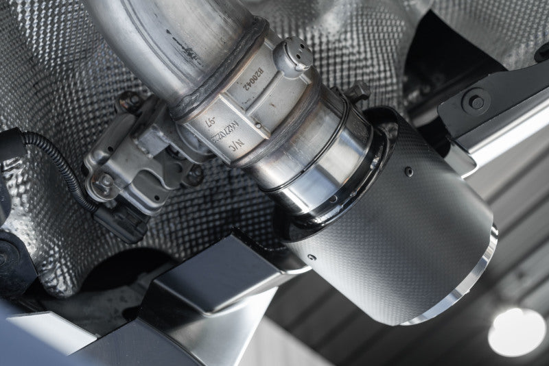 MBRP 2020+ Toyota Supra 3.0L 3in Catback Dual Rear Carbon Fiber Tips - T304.