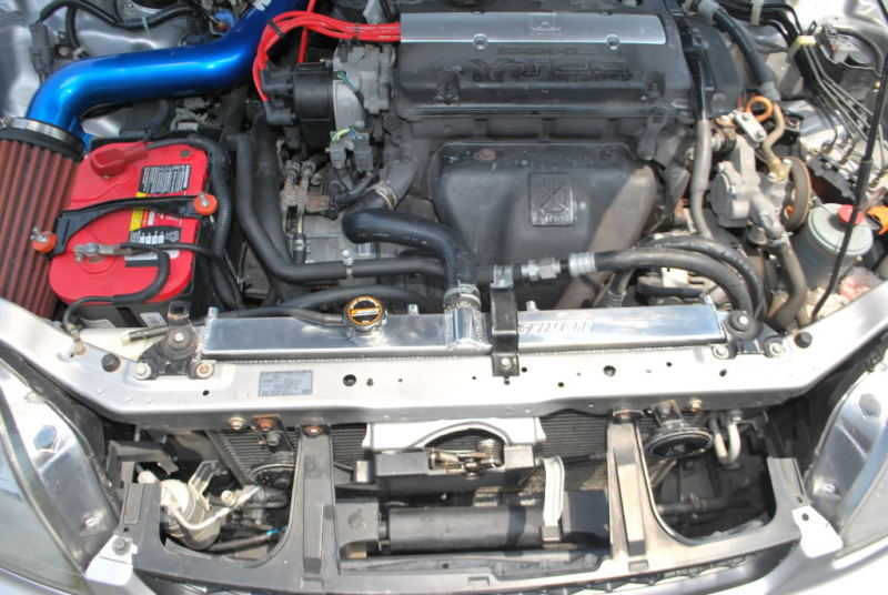 Mishimoto 97-01 Honda Prelude Manual Aluminum Radiator.