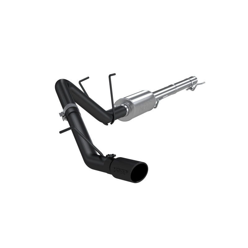 MBRP 09-14 Dodge Ram 1500 5.7L Cat-Back Single Side AL - Black.