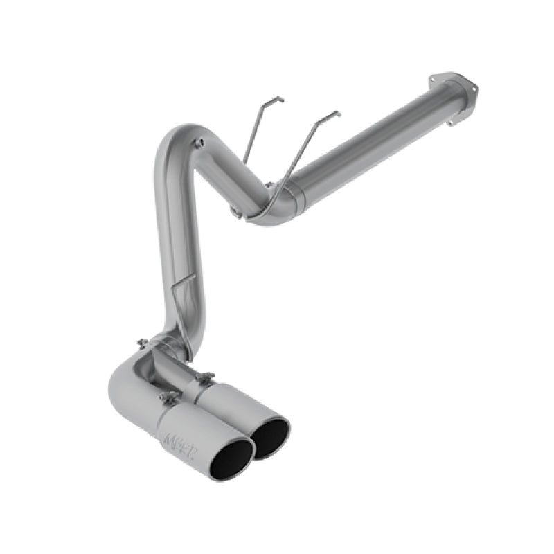MBRP 17-19 Ford F250/350/450 6.4 L Filter Back Single Side Dual Exit Exhaust System.