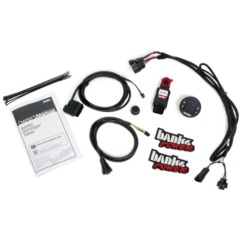 Banks Power 17-19 Ford F250/F350 6.7L Power Stroke Derringer Tuner (Gen 2) w/ Super Gauge.