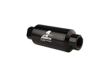 Aeromotive In-Line Filter - AN-10 - Black - 10 Micron.