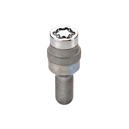 McGard Wheel Lock Bolt Set - 4pk. (Radius Seat) M14X1.5 / 17mm Hex / 28.2mm Shank Length - Chrome.