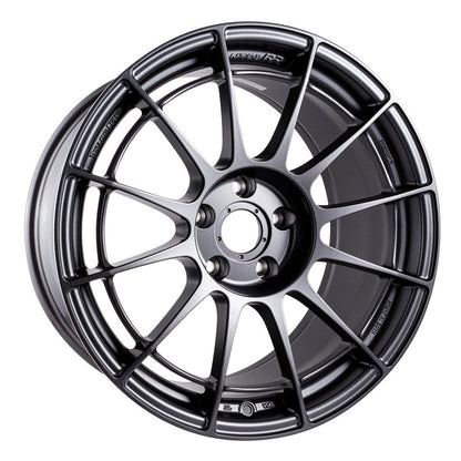 Enkei NT03RR 18x9.5 5x114.3 27mm Offset 75mm Bore Gunmetal Wheel.