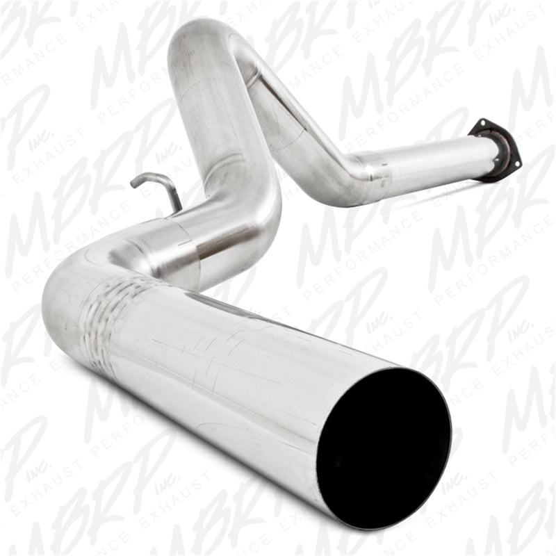 MBRP 07-10 Chevy/GMC 2500/3500 Duramax LMM 4in Filter Back Single Side T409 No Muffler.