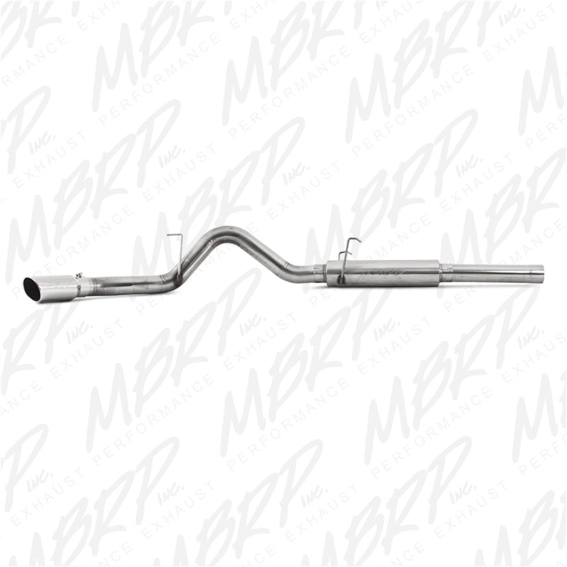 MBRP 2004.5-2007 Dodge 2500/3500 Cummins 600/610 Cat Back Single Side.