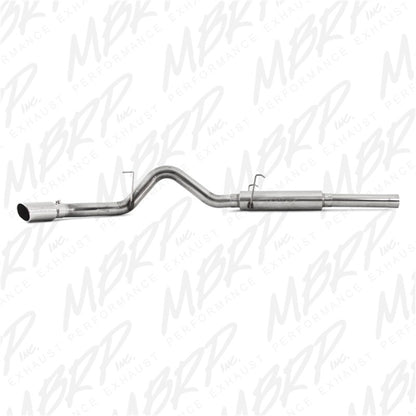 MBRP 2004.5-2007 Dodge 2500/3500 Cummins 600/610 Cat Back Single Side.