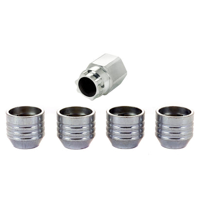 McGard Wheel Lock Nut Set - 4pk. (Under Hub Cap / Cone Seat) 9/16-18 / 7/8 Hex / 1.015in. L.