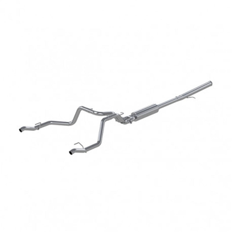 MBRP 19-Up Chevy Silverado 1500 6.2L 2.5in Catback Dual Rear Exit Aluminized.