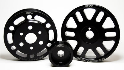 GFB 13 Subaru BRZ / 13 Scion FR-S 3 Pc L/W Pulley Kit (Inc Crank/Alternator/Water Pump Pulleys).