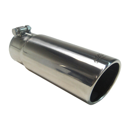 MBRP Universal Tip 3in O.D. Angled Rolled End 3 inlet 10 length.