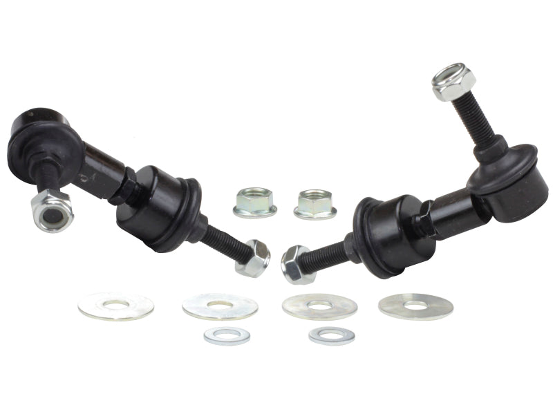 Whiteline 5/05+ Ford Focus / 04+ Mazda 3 BK Rear Swaybar Link Kit H/Duty Adj Steel Ball.