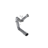 MBRP 2015 Ford F250/350/450 6.7L 4in Single Side Exit T409 Exhaust Includes 5in Tip.