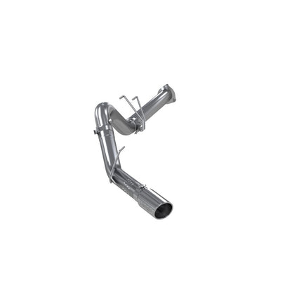 MBRP 2015 Ford F250/350/450 6.7L 4in Single Side Exit Aluminized Exhaust Includes 5in Tip.
