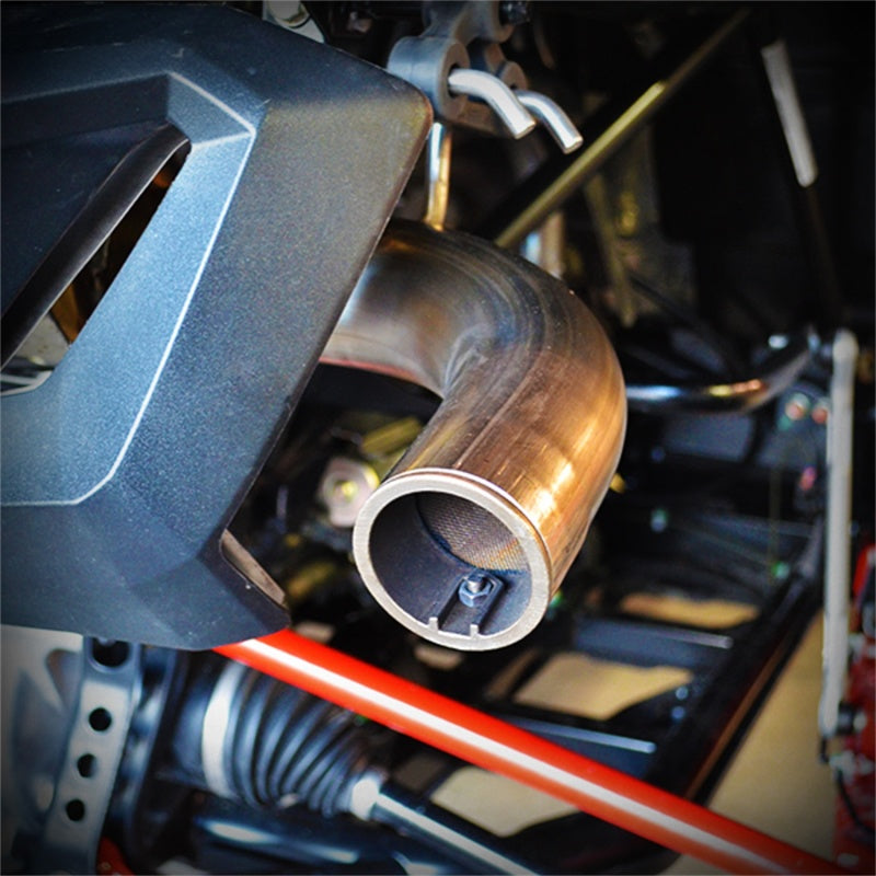 MBRP 19-20 Honda Talon Dual Slip-On Exhaust System w/Sport Muffler.