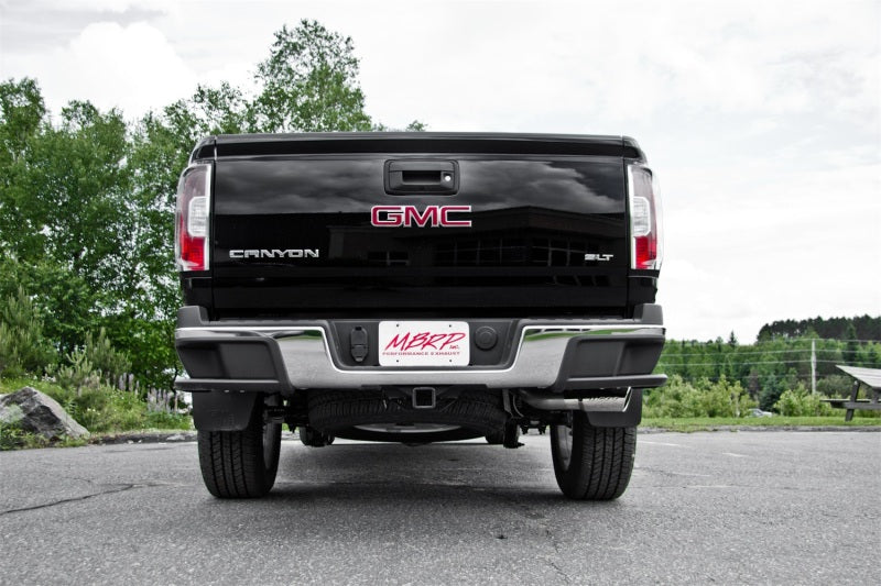 MBRP 2015 Chevy/GMC Colorado/Canyon 2.5L & 3.6L Aluminized 3in C/B Single Side Exit.