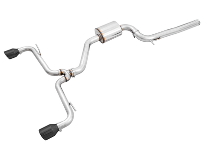 AWE Tuning Track Catback Exhaust - 102MM Diamond Black Tips |3020-33046