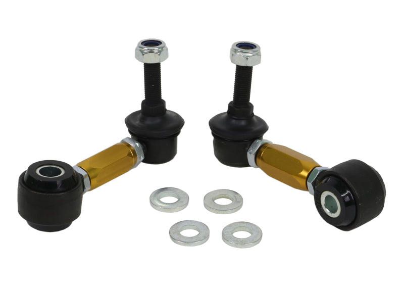 Whiteline 90-97 Mazda Miata Adjustable Front Sway Bar Links.