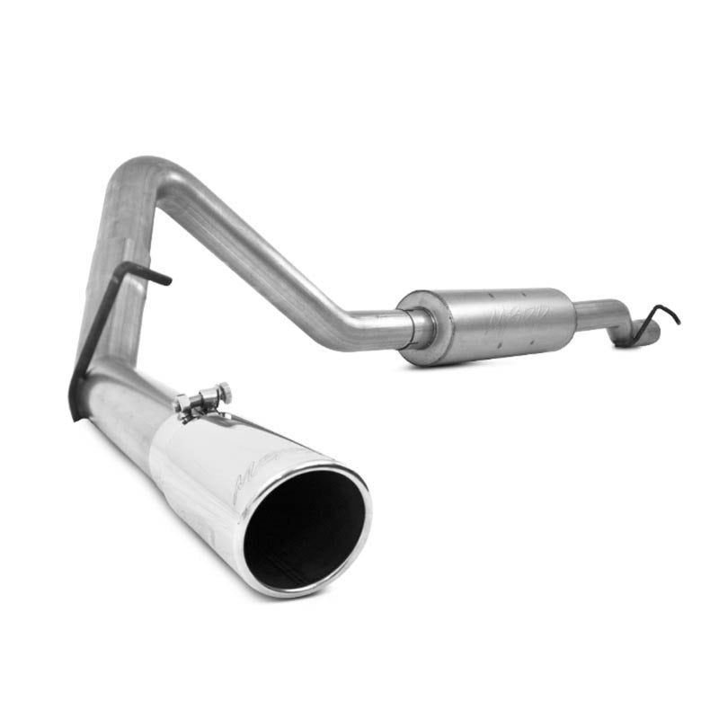 MBRP 08-12 Ford F-250/F-350 5.4L V8/6.8L V10/6.2L V8 CC-SB/EC-LB 3in Cat Back Single Side Exit Alum.