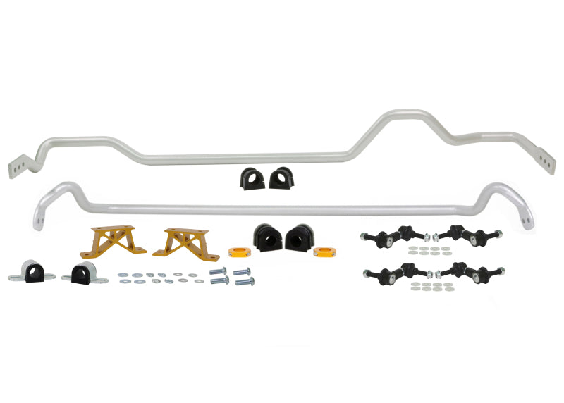 Whiteline 2007 Subaru WRX STi Sedan Only Front and Rear 24mm Swaybar Kit.