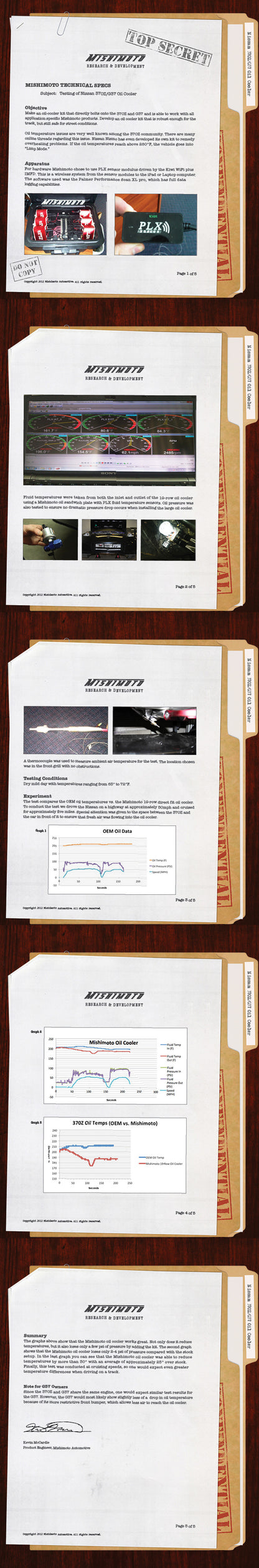 Mishimoto 09+ Nissan 370Z / 08+ Infiniti G37 (Coupe Only) Oil Cooler Kit.