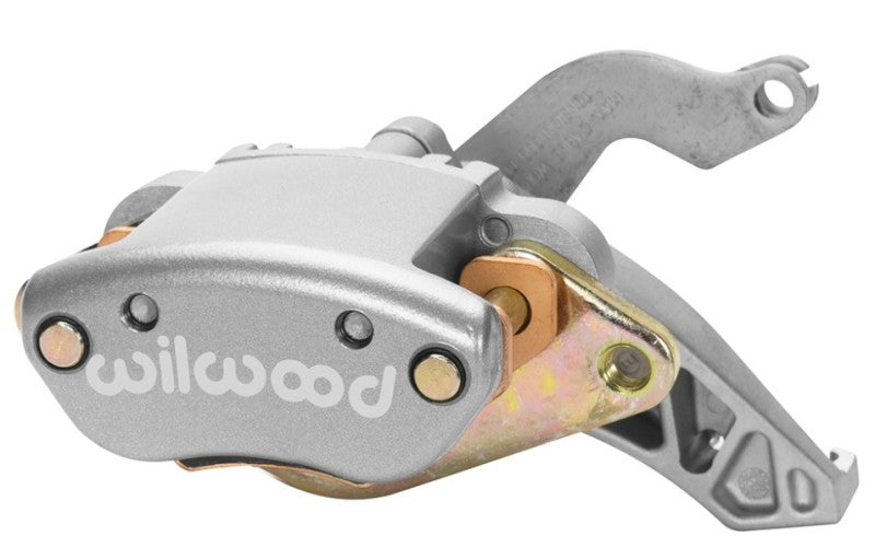 Wilwood Caliper-MC4 Mechanical-L/H - Silver No Logo 1.19in Piston .81in Disc.