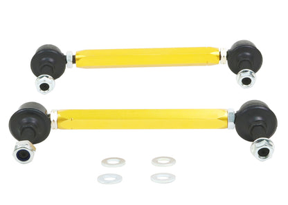 Whiteline Universal Swaybar Link Kit-Heavy Duty Adj Steel Ball w/ 10mm Ball/Ball.