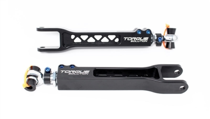 Torque Solution 6061-T6 Billet Aluminum Rear Camber Arms: Nissan GT-R R35.